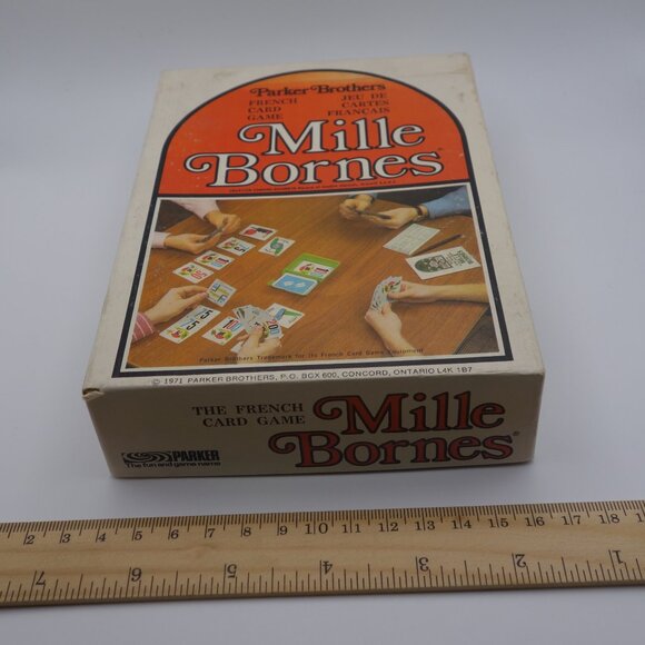 Vintage 1971 Parker Brothers Milles Bornes French Card Game - Picture 14 of 15